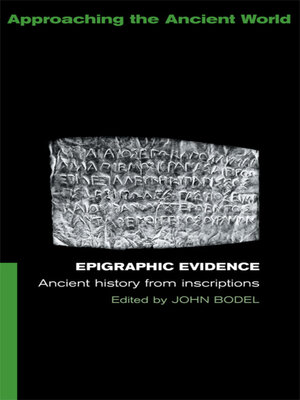 cover image of Epigraphic Evidence